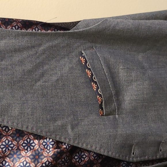 Ted Baker Textured vest with pattern back - Picture 2 of 8